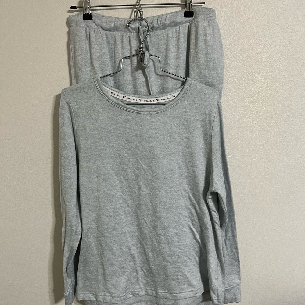 White Mark Super Soft Pajama Set